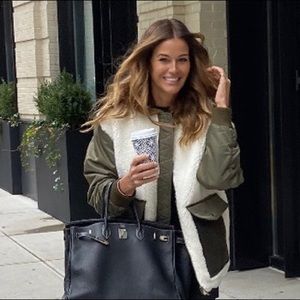 Warm and cozy shearling